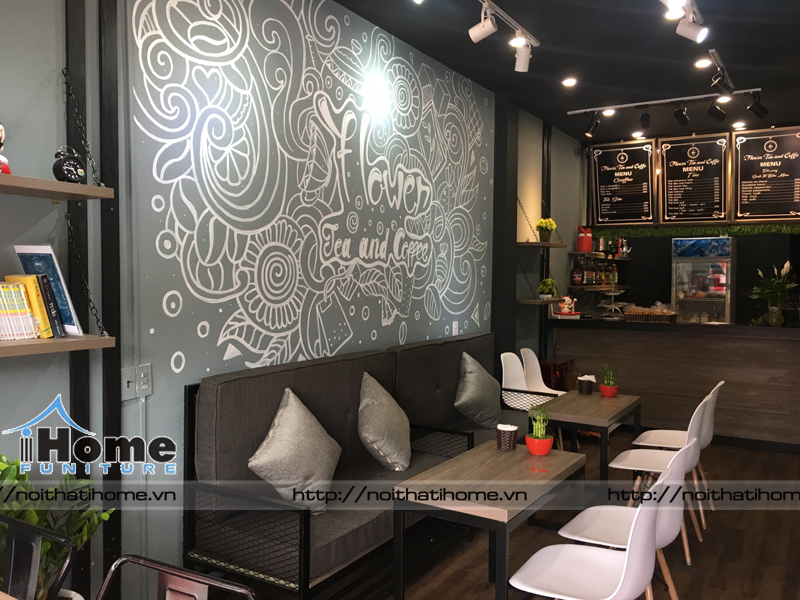 thiết kế quán cafe